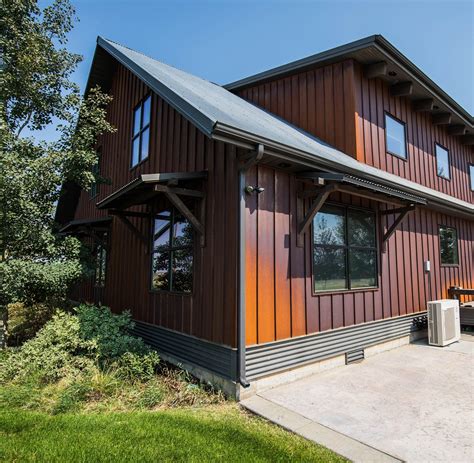 corrougated metal siding house|modern metal siding house.